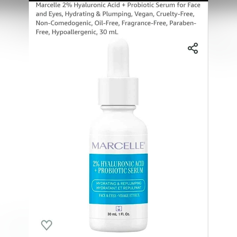 2/$30 Brand new! 2% Hyaluronic Acid + Probiotic hydrating & Replumping Serum